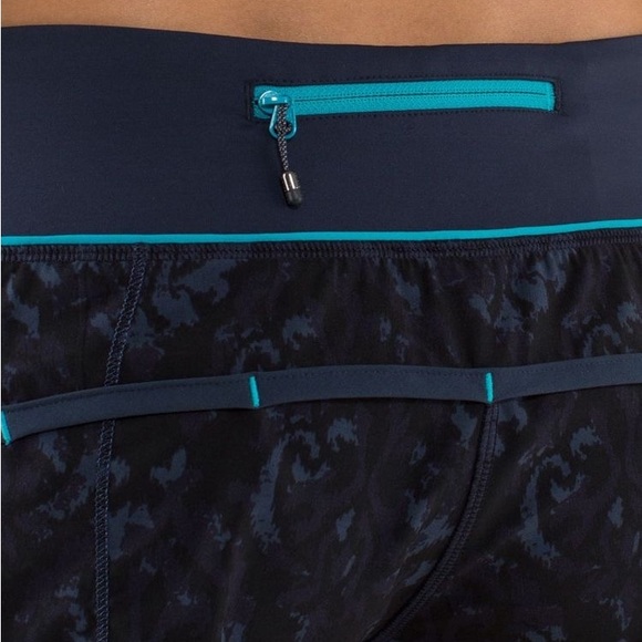 New Lululemon Speed up Short Baroque Inkwell / Inkwell / Surge - Picture 4 of 12